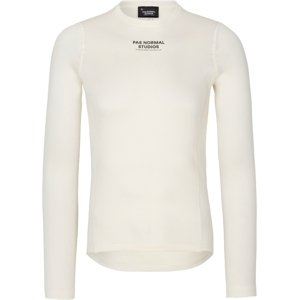 Pas Normal Studios Mid Long Sleeve Base Layer - Off White XL