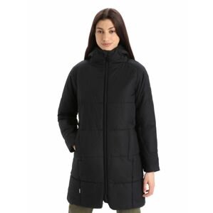 Dámská bunda ICEBREAKER Wmns MerinoLoft™ 3Q Hooded Jacket, Black velikost: L