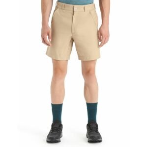 Pánské merino kraťasy ICEBREAKER Mens Hike Shorts, Sand velikost: 28