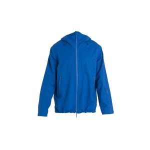 ICEBREAKER Mens Merino Shell+ Peak Hooded Jacket, Lazurite velikost: XL