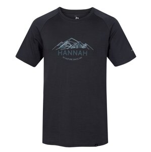 Hannah TAREGAN asphalt Velikost: L pánské tričko s krátkým rukávem