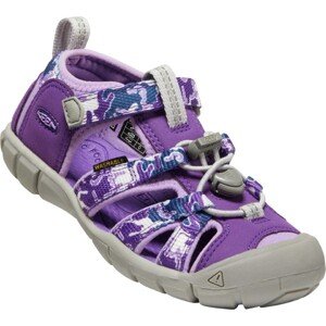 Keen SEACAMP II CNX CHILDREN camo/tillandsia purple Velikost: 27/28 dětské sandály