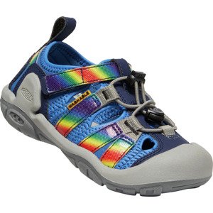 Keen KNOTCH CREEK CHILDREN bright cobalt/rainbow tie dye Velikost: 24 dětské sandály