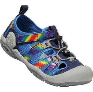 Keen KNOTCH CREEK YOUTH bright cobalt/rainbow tie dye Velikost: 34 dětské sandály
