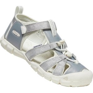 Keen SEACAMP II CNX YOUTH silver/star white Velikost: 35 dětské sandály