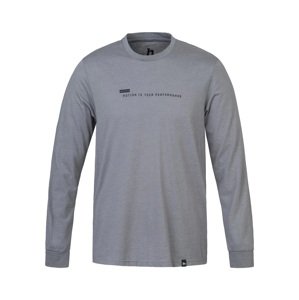 Hannah KIRK steel gray Velikost: S pánské tričko - dlouhý rukáv