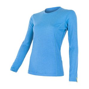 SENSOR MERINO ACTIVE dámské triko dl.rukáv modrá Velikost: L