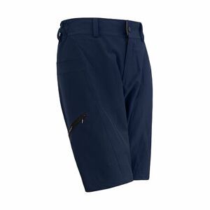 SENSOR HELIUM dámské kalhoty s cyklovložkou krátké volné deep blue Velikost: XL
