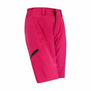 SENSOR HELIUM dámské kalhoty s cyklovložkou krátké volné hot pink Velikost: M