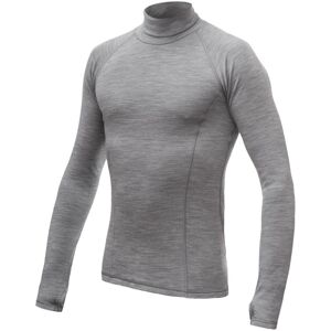 SENSOR MERINO BOLD pánské triko dl.rukáv roll neck cool gray Velikost: M