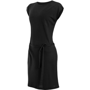 SENSOR MERINO ACTIVE dámské šaty černá Velikost: M dámské šaty