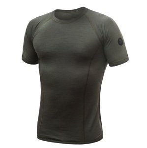 SENSOR MERINO AIR pánské triko kr.rukáv olive green Velikost: L pánské tričko s krátkým rukávem