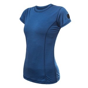 SENSOR MERINO AIR dámské triko kr.rukáv tm.modrá Velikost: S dámské tričko s krátkým rukávem