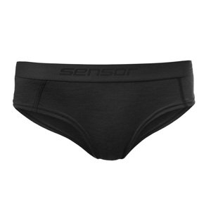 SENSOR MERINO AIR dámské kalhotky černá Velikost: XL spodní prádlo