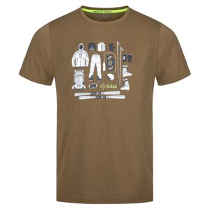 Kilpi TORNES-M Tmavě zelená Velikost: XS pánské tričko