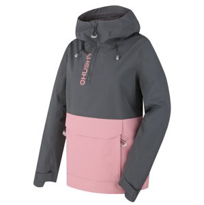Husky Dámská outdoor bunda Nabbi L dk. grey/pink Velikost: XS dámská bunda