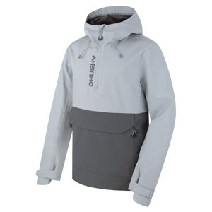 Husky Pánská outdoor bunda Nabbi M lt. grey/dk. grey Velikost: XL pánská bunda
