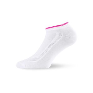Lasting ARA-2pár bavlněné ponožky 003 bílá Velikost: (42-45) L ponožky