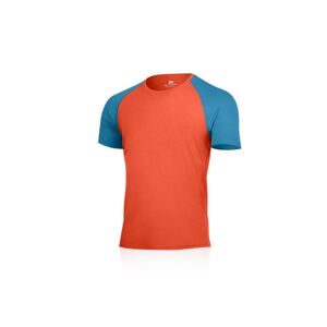 Lasting pánské merino triko CALVIN oranžové Velikost: M pánské triko