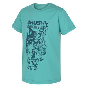 Husky Dětské funkční triko Tash K turquoise Velikost: 140-146 dětské triko
