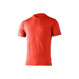 Lasting pánské merino triko CHUAN červené Velikost: XL