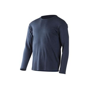 Lasting pánská merino mikina FL32 modrá Velikost: L pánské triko s dlouhým rukávem