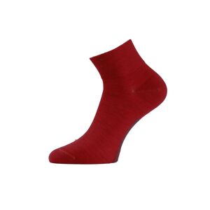 Lasting merino ponožky FWE červené Velikost: (38-41) M