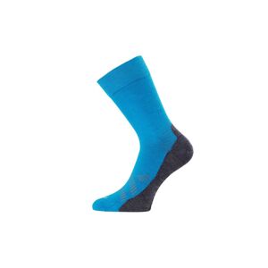 Lasting merino ponožky FWJ modré Velikost: (38-41) M