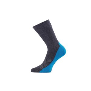 Lasting merino ponožky FWJ šedé Velikost: (38-41) M