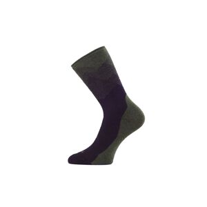 Lasting merino ponožky FWN zelené Velikost: (46-49) XL