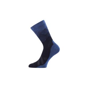 Lasting merino ponožky FWR modré Velikost: (46-49) XL