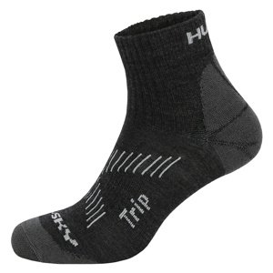 Husky Ponožky Trip tm. šedá Velikost: M (36-40) ponožky