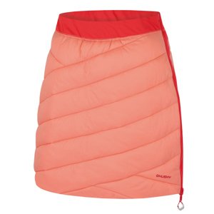 Husky Dámská oboustranná zimní sukně Freez L light orange/red Velikost: L dámská sukně