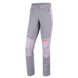 Husky Dámské softshellové kalhoty Kala L purple/grey Velikost: XS dámské kalhoty