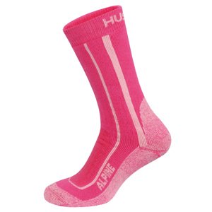 Husky Ponožky Alpine pink Velikost: L (41-44) ponožky