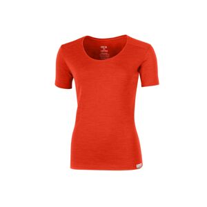Lasting dámské merino triko IRENA oranžové Velikost: L dámské triko