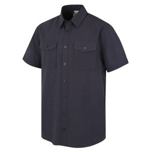 Husky Pánská košile s krátkým rukávem Grimy M tm. modrá Velikost: M