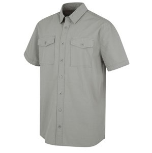 Husky Pánská košile s krátkým rukávem Grimy M sv. šedá Velikost: L