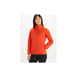 Marmot Women's Echo Featherless Hybrid Jacket - red sun Velikost: L