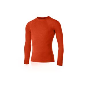 Lasting pánské merino triko MAPOL oranžová Velikost: L/XL