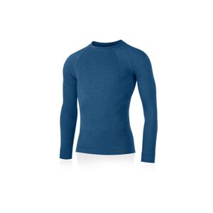 Lasting pánské merino triko MAPOL modré Velikost: L/XL