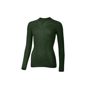 Lasting dámské merino triko MATALA zelené Velikost: L/XL