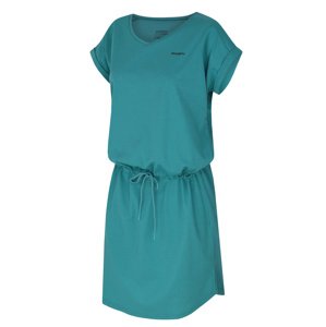 Husky Dámské šaty Dela L fd. turquoise Velikost: M dámské šaty