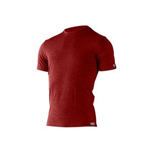 Lasting pánské merino triko QUIDO červené Velikost: L pánské triko