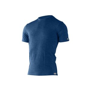 Lasting pánské merino triko QUIDO modré Velikost: M pánské triko