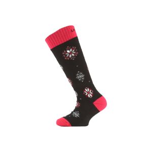 Lasting SJA 903 černá dětské ponožky Velikost: (29-33) XS ponožky