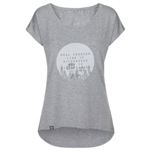 Kilpi ROISIN-W Světle šedá Velikost: 34 dámské tričko
