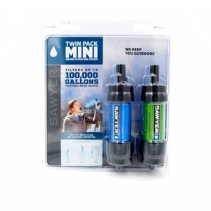 Vodní cestovní filtr SAWYER SP128 Twin Pack MINI Filter - Blue / Green