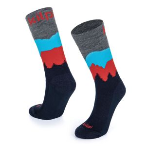 Kilpi NORS-U Tmavě modrá Velikost: 35 ponožky