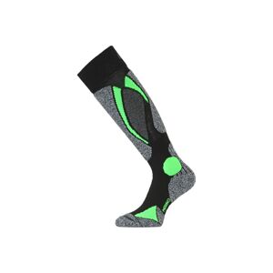 Lasting SWC 906 černá merino ponožky lyžařské Velikost: (38-41) M ponožky